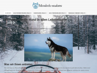 moosloch-mushers.de Webseite Vorschau