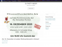 party-meier.de Webseite Vorschau