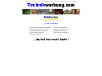 technikwerbung.com Webseite Vorschau