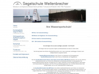 segelschule-wellenbrecher.de Webseite Vorschau