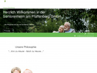 seniorenheim-pfaffenberg.de Webseite Vorschau