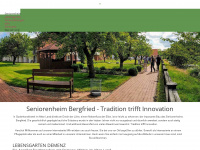 seniorenheim-bergfried.de Webseite Vorschau