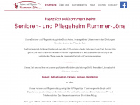 seniorenheim-rummer-loens.de Webseite Vorschau