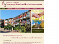 senioren-residenz-nordstemmen.de Webseite Vorschau
