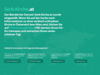 serb-kirche.at Webseite Vorschau