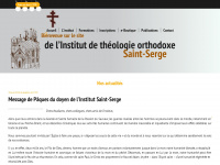 saint-serge.net Webseite Vorschau