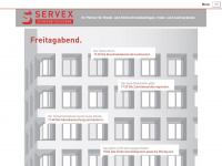 servex-gmbh.de Webseite Vorschau