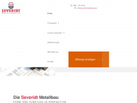 severidt-metallbau.de Webseite Vorschau