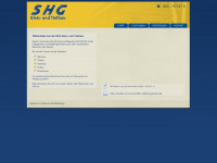 shg-gleisbau.de Webseite Vorschau