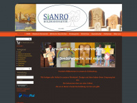 sianro.de Webseite Vorschau