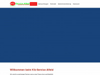 kfz-service-alfeld.de Webseite Vorschau