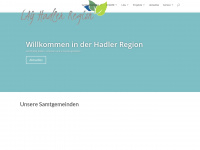 lag-hadler-region.de Webseite Vorschau