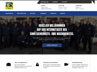 siwa-sicherheit.de Webseite Vorschau