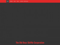 oldboys-skiffle.de Webseite Vorschau