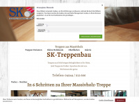 sk-treppenbau.de Webseite Vorschau