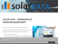 solar-data.de Webseite Vorschau