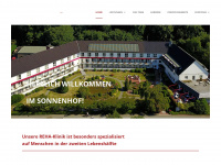 sonnenhof-bad-iburg.de Webseite Vorschau
