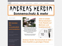 sonnenschutz-andreasherdin.de Webseite Vorschau