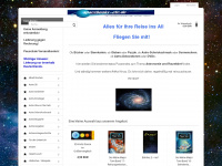 spacebooks-etc.de Webseite Vorschau