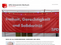 spd-borkum.de Webseite Vorschau