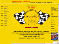 sporby.de Webseite Vorschau