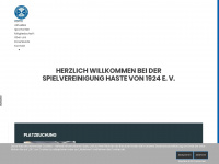 spvg-haste.de Webseite Vorschau