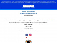 sv-concordia-whv.de Webseite Vorschau