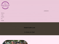 stadt-cafe-lutz.de Webseite Vorschau
