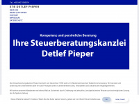 stb-pieper.com Webseite Vorschau