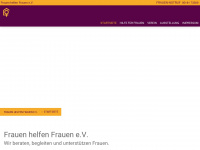 frauen-helfen-frauen-ev.org Webseite Vorschau