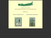 kirche-in-boesel.de Webseite Vorschau