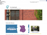 sankt-gertrud.com Webseite Vorschau