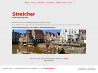 streicher.net Webseite Vorschau