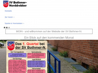 sv-bothmer.de Webseite Vorschau