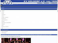 svholdorf.de Webseite Vorschau