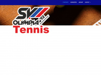 sv-olympia-tennis.de Webseite Vorschau