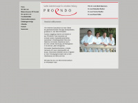 proendo.de Webseite Vorschau