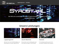 syrostahl.de Webseite Vorschau