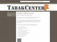 tabak-center.de Webseite Vorschau