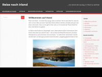 irland-reise.org Webseite Vorschau