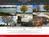 camping-langwieder-see.de Webseite Vorschau