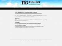 itd-hauser.de Webseite Vorschau