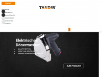 tandir.de Webseite Vorschau