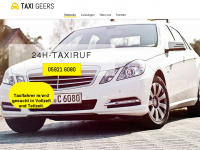 taxigeers.de Webseite Vorschau