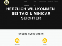 taxi-seichter.de Webseite Vorschau