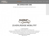 taxiruf-filsum.de Webseite Vorschau