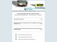 taxi-verden.com Webseite Vorschau