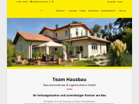 team-hausbau.de Webseite Vorschau