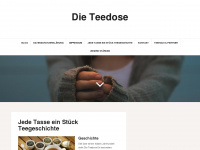 teedose.de Webseite Vorschau