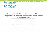 teraske.de Webseite Vorschau